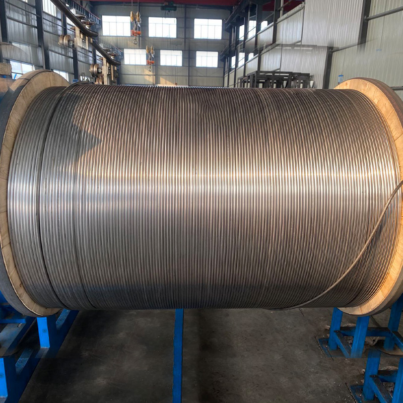 ASTM A249 TP304/TP304L Steel iuncta Coiled Tubing